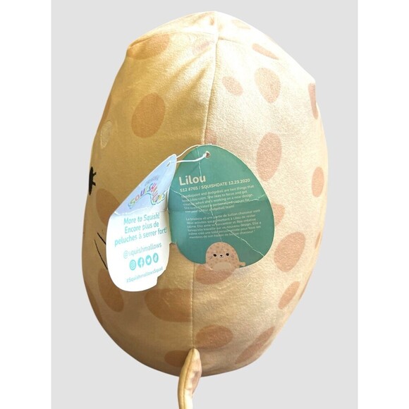 Squishmallows 12" Lilou Spotted Seal White Belly NWT Kids Plushie Stuffed Animal - Picture 2 of 7